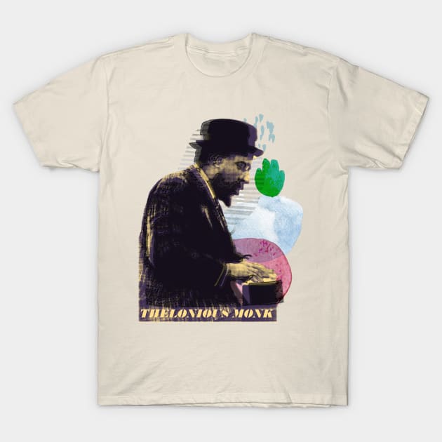 Thelonious Monk T-Shirt by HAPPY TRIP PRESS